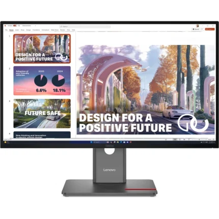 Écran Lenovo ThinkVision P27QD 27&Prime; QHD 120Hz Eyesafe IPS (64B3GAT2EU) - Prix bas Maroc