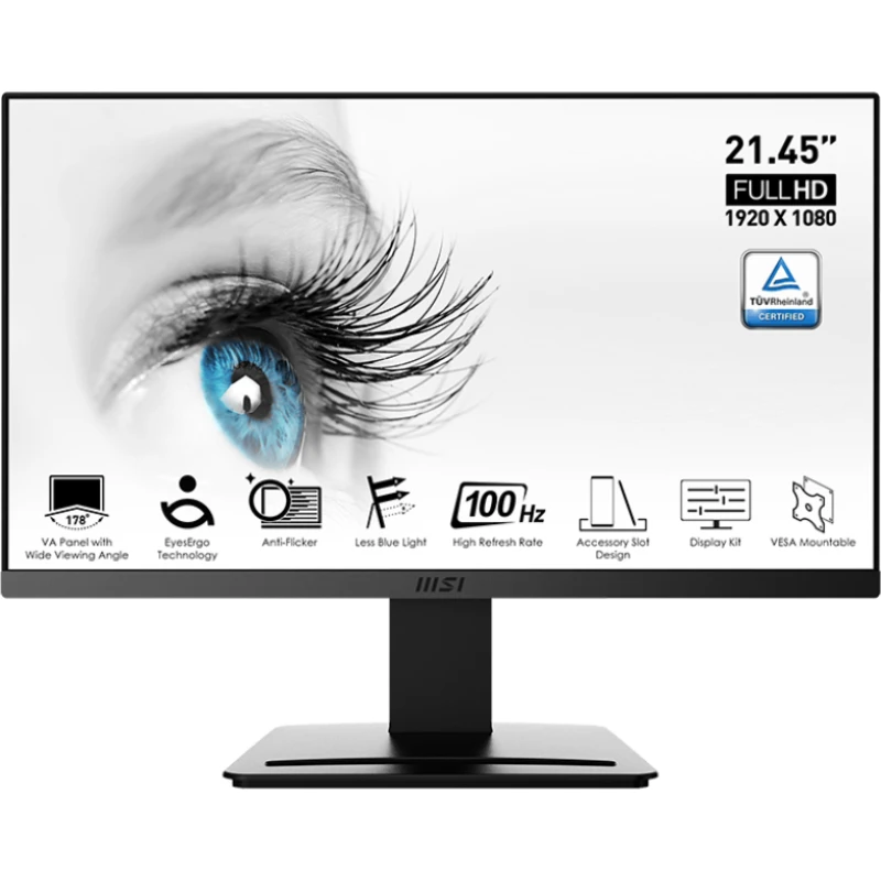 Ecran Msi Écran 21.45 Full HD Pro MP223 (MSI_9S6_3PB9CH_001) - Linksolutions.ma