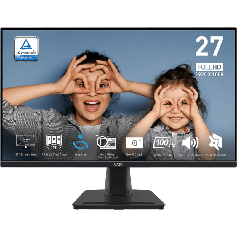 Ecran Msi Écran 27 Full HD Pro MP275 (MSI_9S6-3PC3CM-002) - Linksolutions.ma