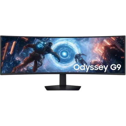 Écran PC Samsung 49&Prime; Série 9 incurvé DQHD 144Hz Smart (LS49FG910EUXEN) - Prix Maroc