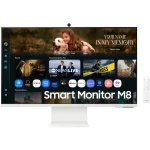 Écran Samsung Smart 4K 32&Prime; Design LifeStyle avec USB-C et caméra (LS32FM801UUXEN) - Achat en ligne au Maroc