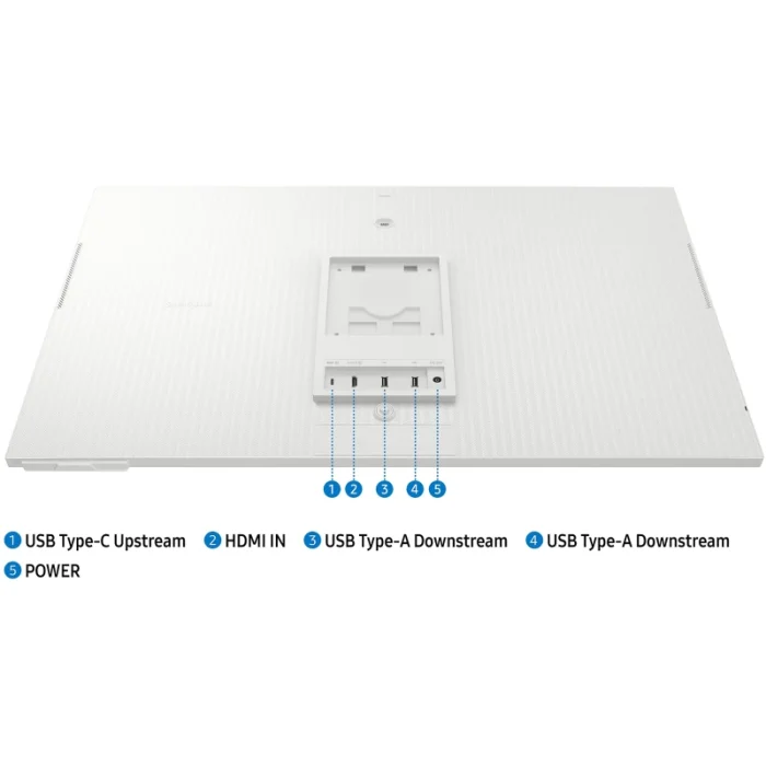Écran Samsung Smart 4K 32&Prime; Design LifeStyle avec USB-C et caméra (LS32FM801UUXEN) - Achat en ligne au Maroc