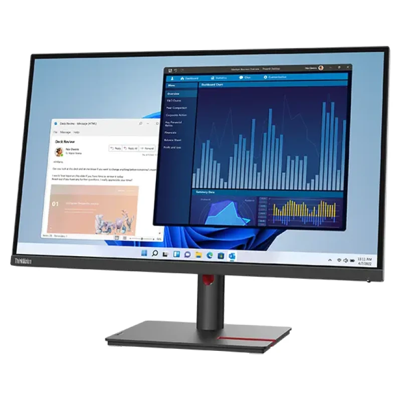 Écran Lenovo ThinkVision T27p-30 27" UHD USB-C - 63A9GAT1EU