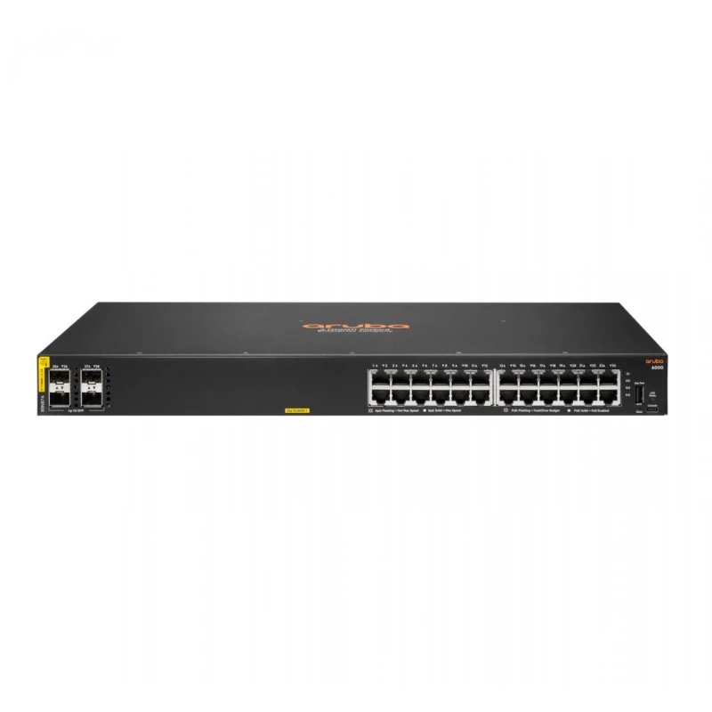 Hpe R8N87A Switch Aruba 6000 24G CL4 4SFP 370W - Achat Maroc - Linksolutions
