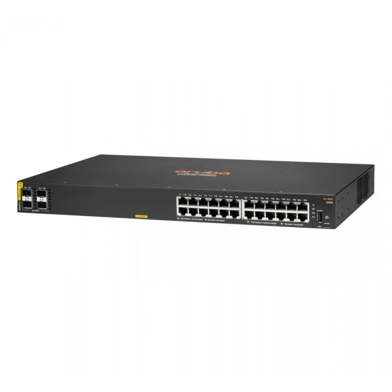 Hpe R8N87A Switch Aruba 6000 24G CL4 4SFP 370W - Achat Maroc - Linksolutions