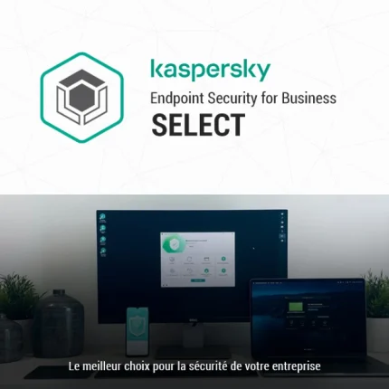 Kaspersky Endpoint Security Select 1 an – Protection avancée pour entreprises (KL48638AQFR) - Prix Maroc