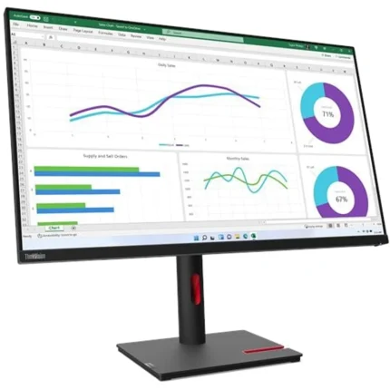 Moniteur Lenovo ThinkVision T32h-30 315 pouces 2K QHD IPS 60Hz 4ms HDMI DP USB-C (63D3GAT1EU) - Prix bas Maroc