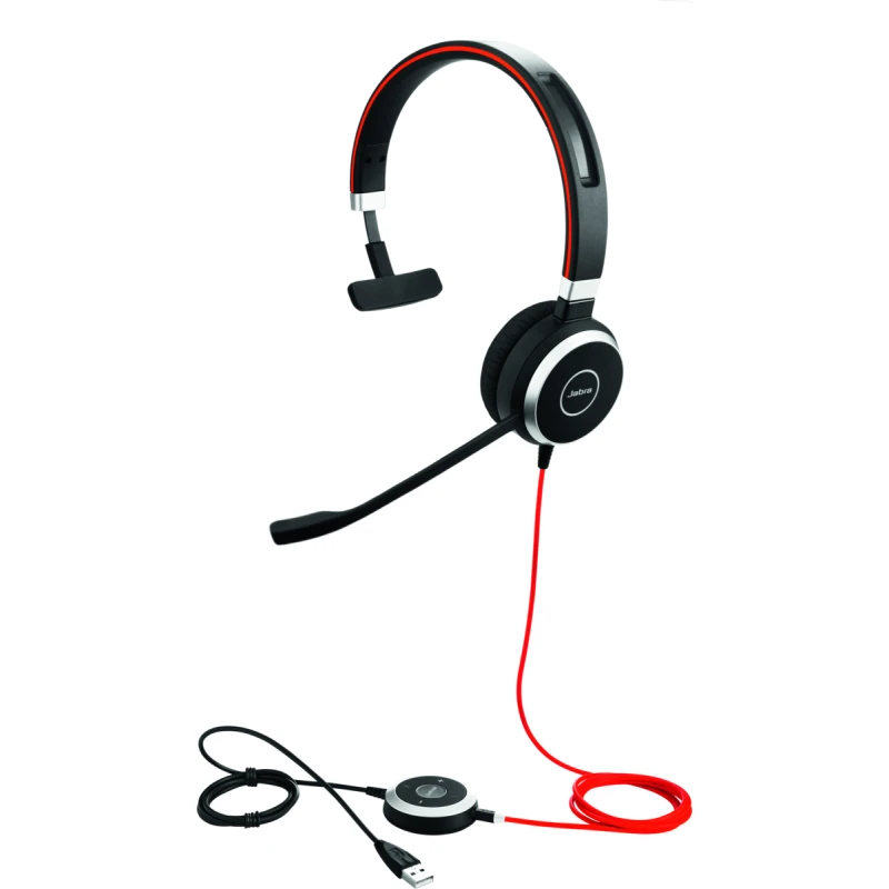 Mono-casque Jabra Evolve 40 UC Mono Casque Avec fil (6393-829-209)