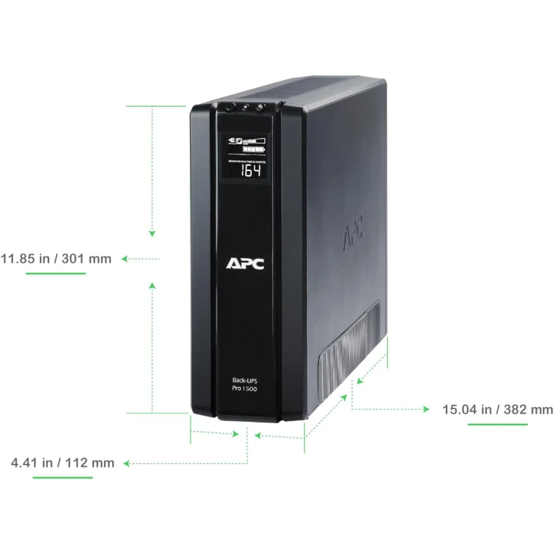 Onduleur Apc Line-Interactive 1500VA BACK-UPS Pro (BR1500G-FR) - Linksolutions.ma