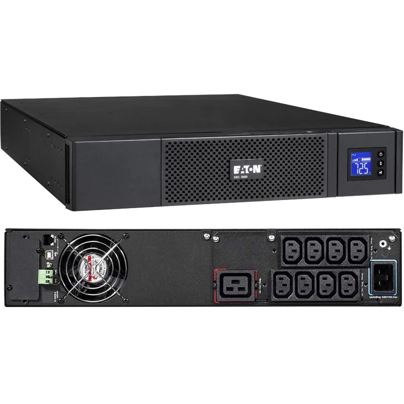 Onduleur Eaton 5SC3000IRT 5SC 3000I RT2U Interactivite De Ligne 3000 VA 2700 W 9 Sortie(s) CA