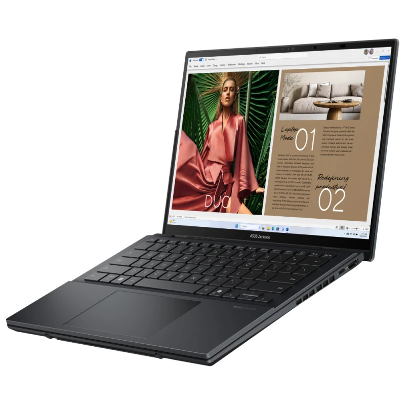 Ordinateur portable Asus Zenbook Duo UX8406C OLED TOUCH U9 14" (90NB14X1-M003B0)