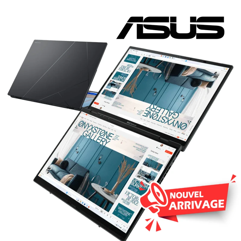 Ordinateur portable Asus Zenbook Duo UX8406C OLED TOUCH U9 14" (90NB14X1-M003B0)