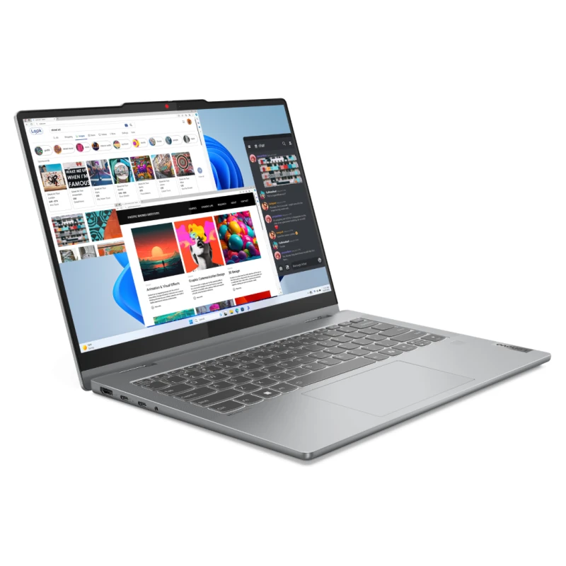 Ordinateur Portable Lenovo Convertible 2-en-1 IdeaPad 5 14IRH9 i5-13420H 14" LUNA_GREY (83KX004LFE)