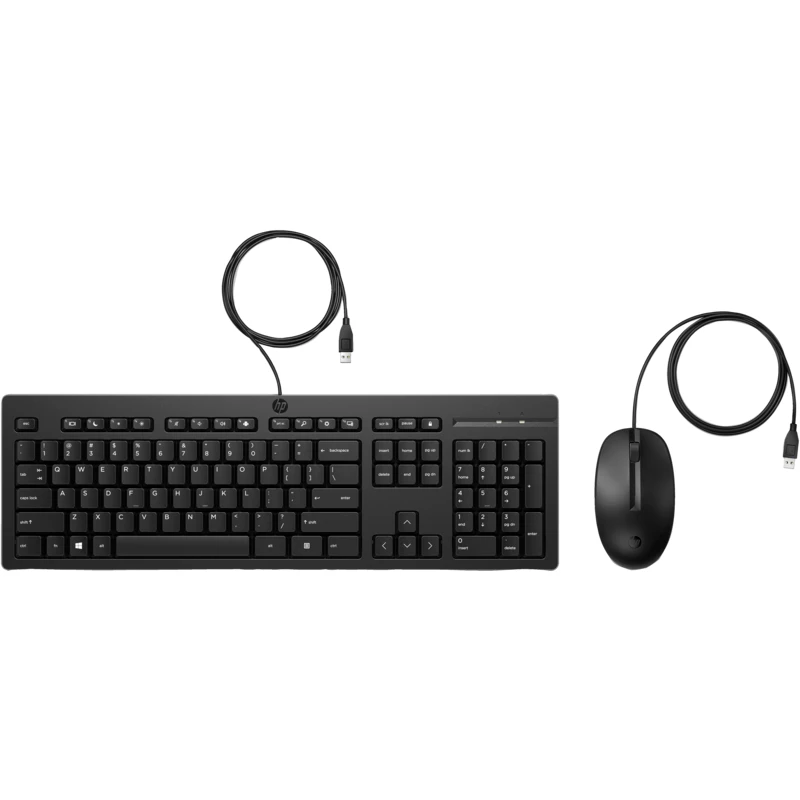 Pack clavier et souris Hp 225 G2 filaire (AX2Y7AA) - Prix maroc