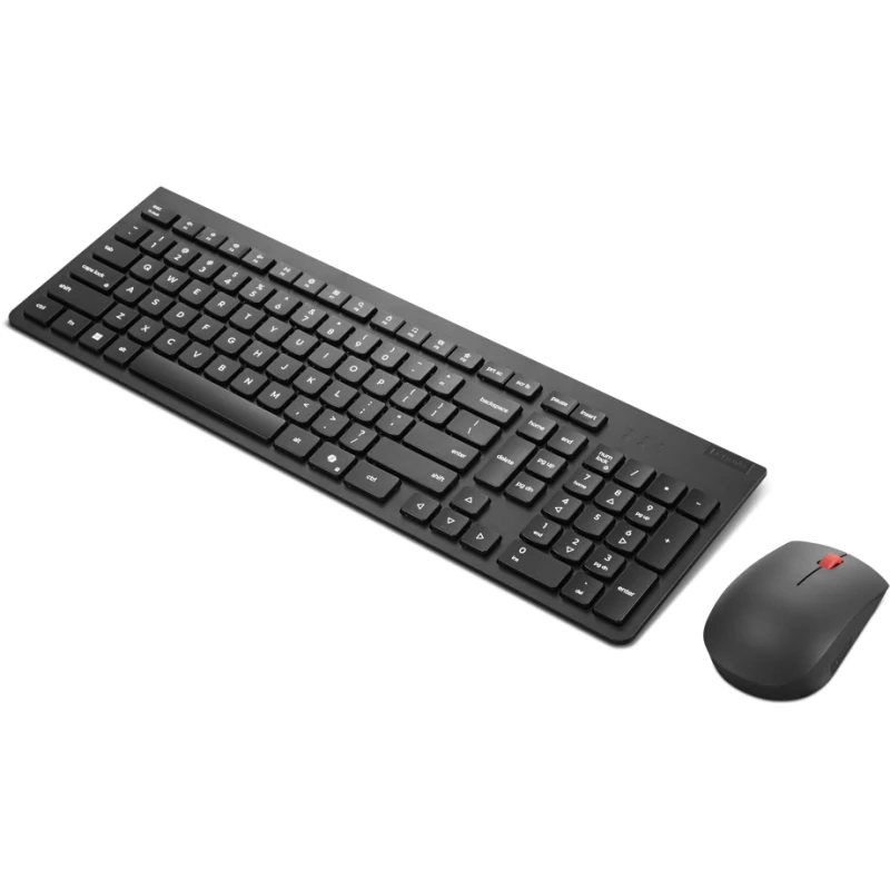 Pack clavier/souris Lenovo Wireless Combo Keyboard & Mouse Gen2 – Bluetooth Noir – Français (4X31R64464) - Prix bas Maroc