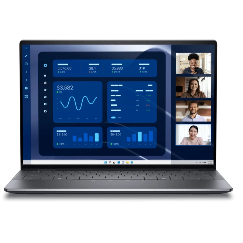 Pc portable Dell Latitude 9450 2-in1 Ultra7-165U 14 QHD+ (DL-LAT9450-2IN1) - Linksolutions.ma