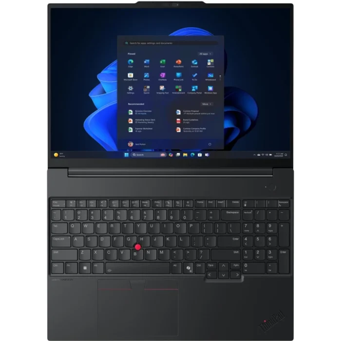 PC Portable Lenovo ThinkPad E16 G3 16&Prime; Ultra 7-255H 16Go 512Go SSD Noir + Sacoche (21SR001NFE) - Prix bas Maroc