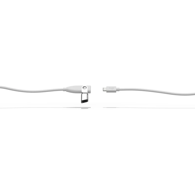Rallonge Logitech pour module de micro Rally - Pod Extension Câble Blanc 10M - 952-000047