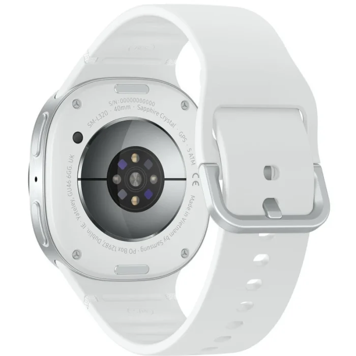 Samsung Galaxy Smart Watch 8 40mm Argent Bluetooth (SM-L320NZSAMWD) - Prix Maroc