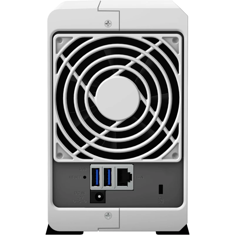 NAS Synology DS223J 2 Baies – Serveur De Stockage Personnel Et Familial, Blanc