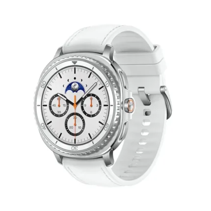 Smart Watch Samsung 8 Classic 46mm Bluetooth – Montre connectée Blanc (SM-L500NZWAMWD) - Prix bas Maroc
