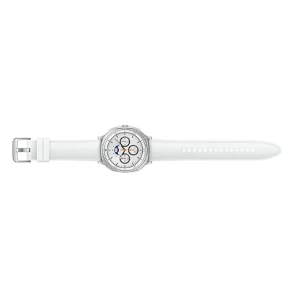 Smart Watch Samsung 8 Classic 46mm Bluetooth – Montre connectée Blanc (SM-L500NZWAMWD) - Prix bas Maroc