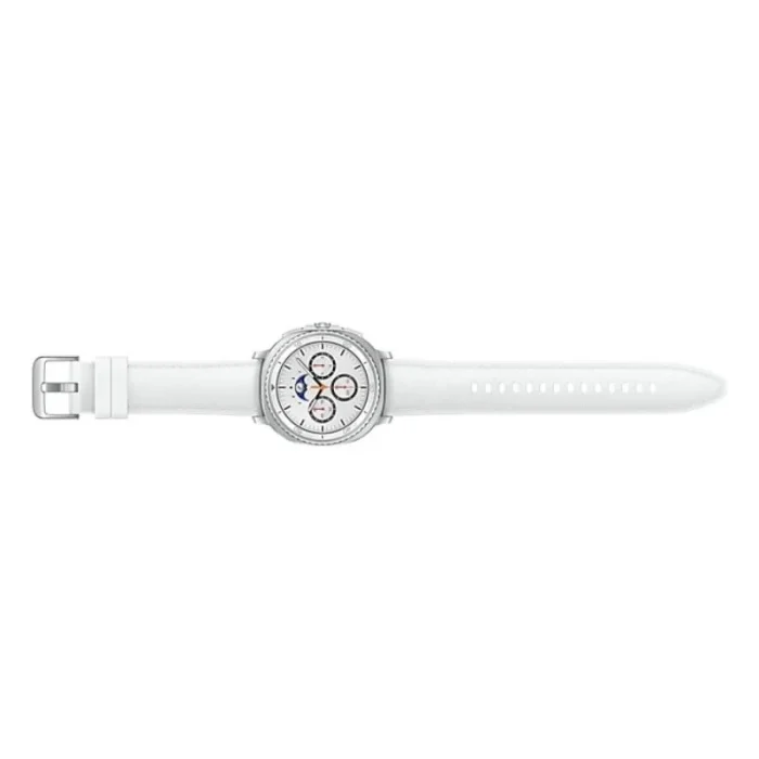 Smart Watch Samsung 8 Classic 46mm Bluetooth – Montre connectée Blanc (SM-L500NZWAMWD) - Prix bas Maroc