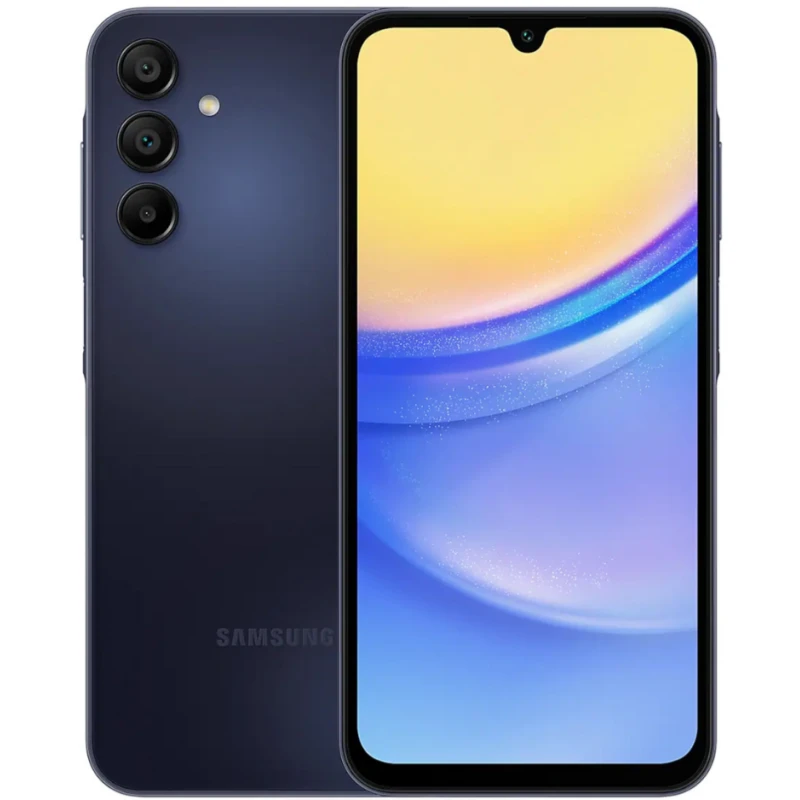 Smartphone Samsung A15 Blue black (SM-A155FZKDMWD) - Linksolutions.ma