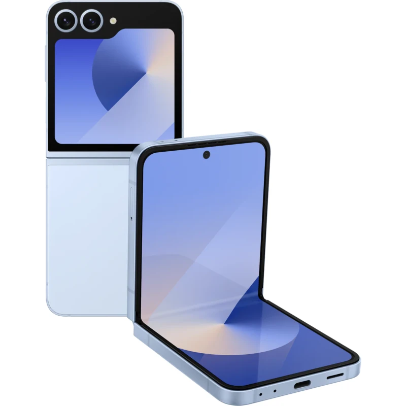 Smartphone Samsung Galaxy Z Flip 6 Blue 6.7&Prime; Snapdragon 8 12Go 512Go 5G 10Mpx 50Mpx 12Mpx – SM-F741BLBEMWD
