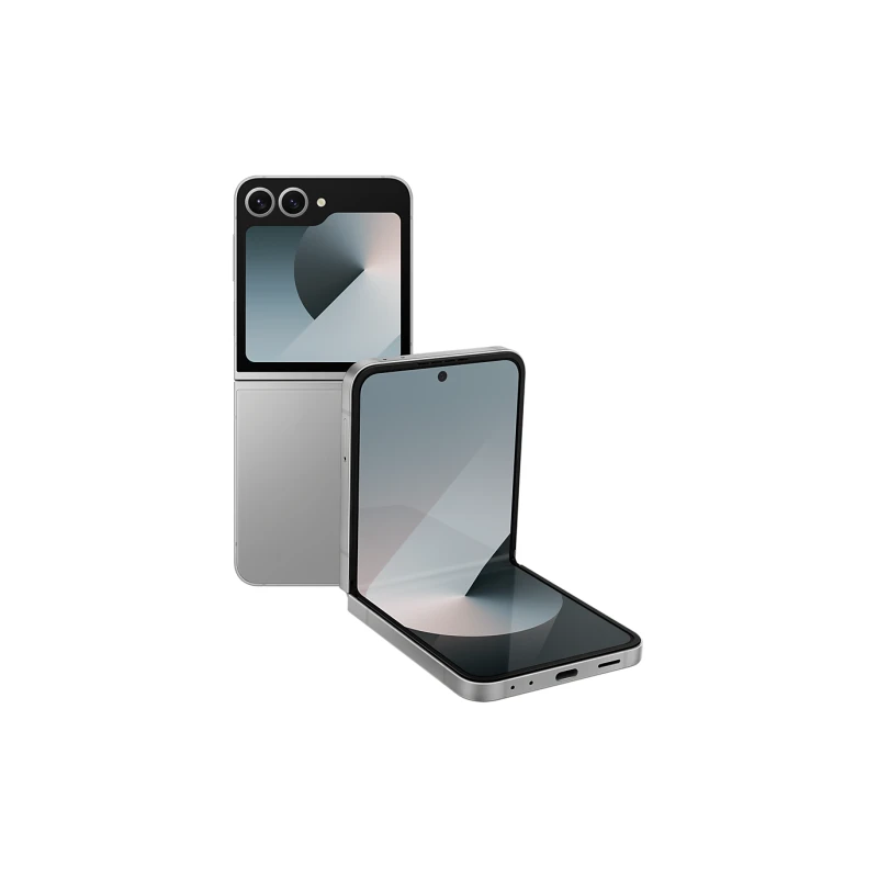 Smartphone Samsung Galaxy Z Flip 6 Silver Shadow 6.7&Prime; Snapdragon 8 12Go 256Go 5G 10Mpx 50Mpx 12Mpx – SM-F741BZSAMWD