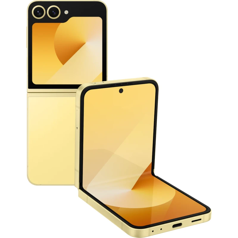 Smartphone Samsung Galaxy Z Flip 6 Yellow 6.7&Prime; Snapdragon 8 12Go 256Go 5G 10Mpx 50Mpx 12Mpx – SM-F741BZYAMWD