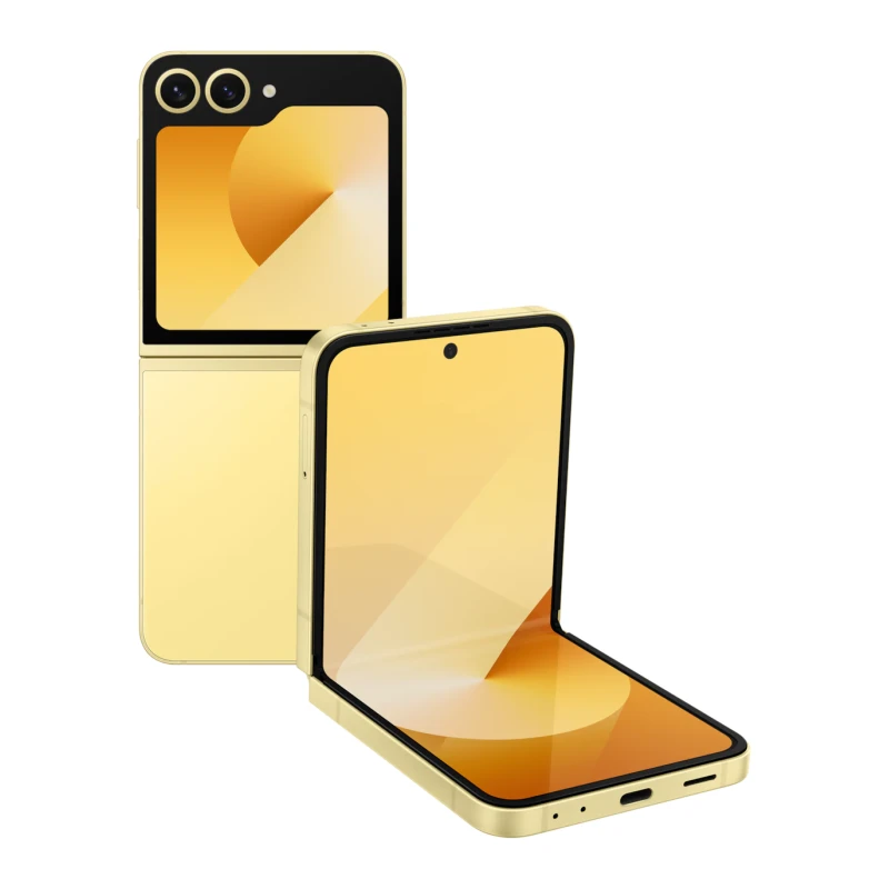 Smartphone Samsung Galaxy Z Flip 6 Yellow 6.7&Prime; Snapdragon 8 12Go 512Go 5G 10Mpx 50Mpx 12Mpx – SM-F741BZYEMWD