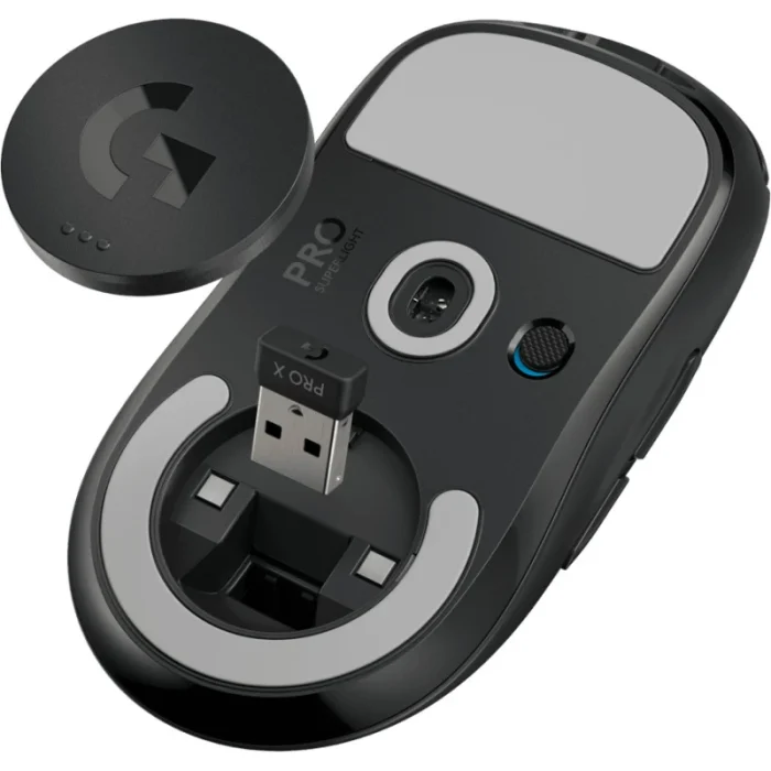 Souris Logitech Gamer G PRO X SUPERLIGHT sans fil noire (910-005881) - Prix Maroc