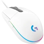 Souris Logitech Gaming G102 LIGHTSYNC RGB USB blanche (910-005824) - Prix Maroc