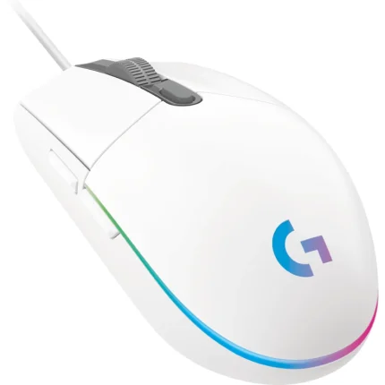 Souris Logitech Gaming G102 LIGHTSYNC RGB USB blanche (910-005824) - Prix Maroc