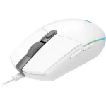 Souris Logitech Gaming G102 LIGHTSYNC RGB USB blanche (910-005824) - Prix Maroc