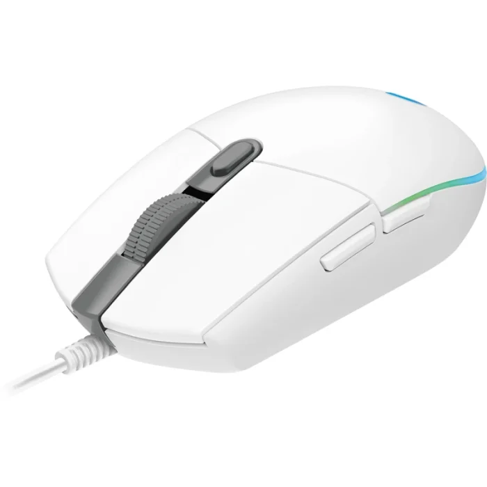 Souris Logitech Gaming G102 LIGHTSYNC RGB USB blanche (910-005824) - Prix Maroc