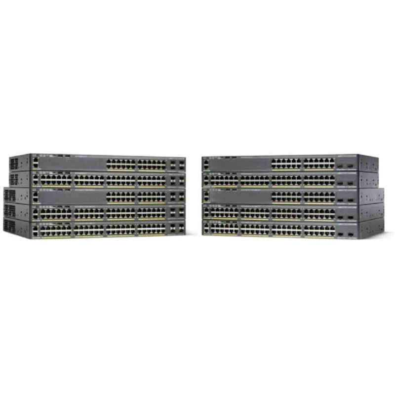 Switch réseau Cisco Catalyst WS-C2960X-48LPS-L – 48 ports 10/100/1000 PoE 370W 4 x 1G SFP LAN Base (WS-C2960X-48L PS-L) - Prix bas Maroc