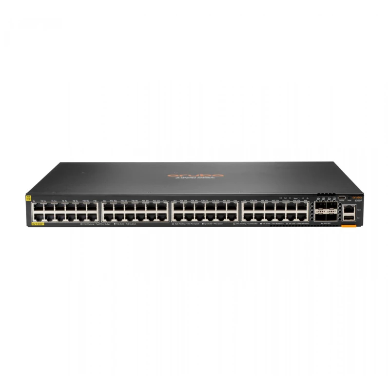 switch-reseau-hp-aruba-6300f-48g-cl4-poe-4sfp56-jl665a-links-solutions-maroc_1.webp Switch réseau HP Aruba 6300F 48G CL4 PoE 4SFP56 (JL665A) - Prix bas Maroc
