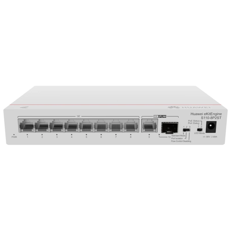 Switch Huawei eKitEngine S110-8P2ST 8 Ports (98012269)