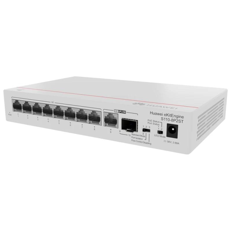 Switch Huawei eKitEngine S110-8P2ST 8 Ports (98012269)