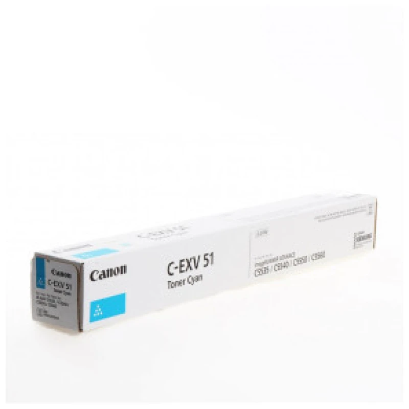 Toner Canon C-EXV 51 Cyan d'origine (0482C002AA)