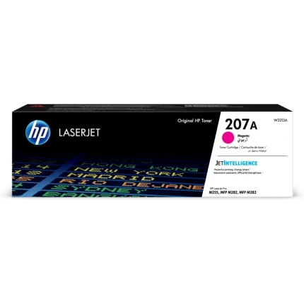 Toner HP 207A Magenta – LaserJet Pro M255 / M283 (AD-W2213A) - Prix Maroc
