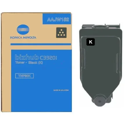 Toner Konica Minolta noir – Pour bizhub C3321i – Original (TNP80K) - Prix Maroc