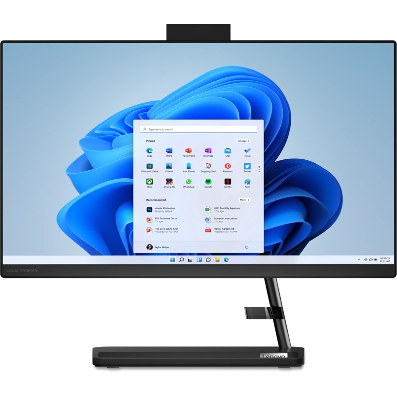 Tout-en-un Lenovo AiO IdeaCentre 3 22IAP7 i5-12450H 8GB 512 Go 21