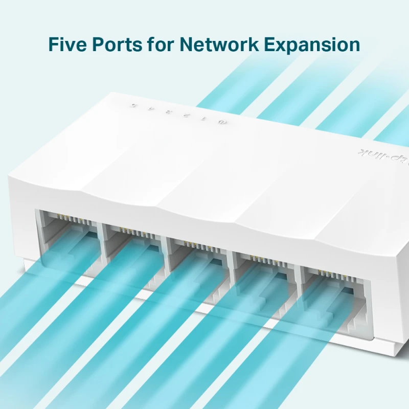Tp-link LS1005 Commutateur Reseau Non-gere Fast Ethernet (10/100) Blanc