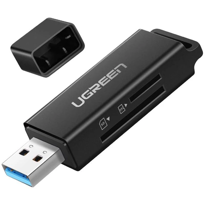 Ugreen 40752 Lecteur De Carte Memoire USB Noir - Linksolutions.ma