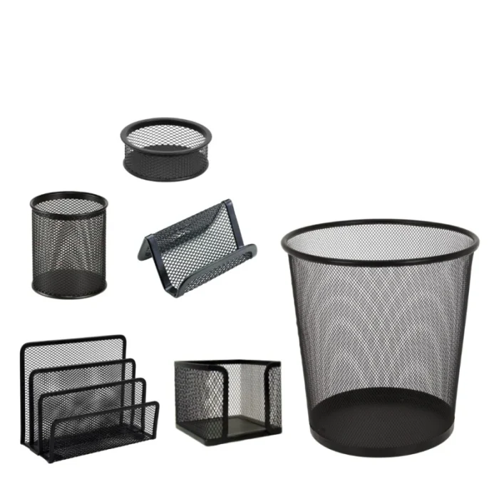 Ensemble de bureau en métal 5 pièces (2036T) - Prix Maroc - linksolutions.ma
