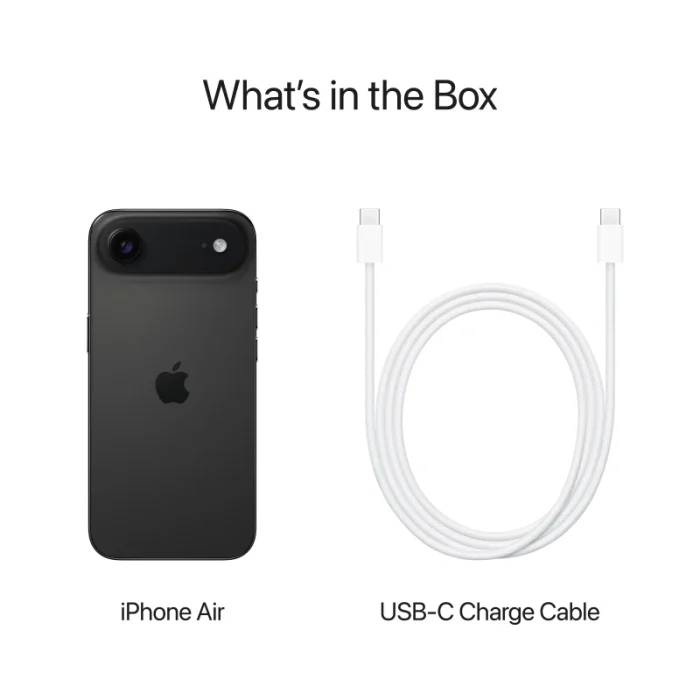 iPhone Air 256Go Noir Spatiale (MG2L4AF/A) - Prix Maroc - LINKSOLUTIONS