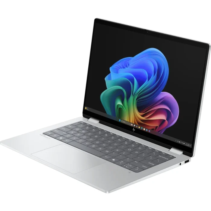 PC portable HP OmniBook X Flip AI 14 Pouces Ultra 5-226V Glacier Silver (BF7T1EA) - Prix Maroc - linksolutions.ma
